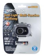 Nightstick NSP4608B NSP-4608BC Multi-Function 80/100/115/140/180/220 White LED Bulb Black 158 Meters Distance