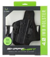 Alien Gear Holsters ShapeShift 4.0 Compatible with For Glock 42 Black Polymer - SSIW0627RHXX