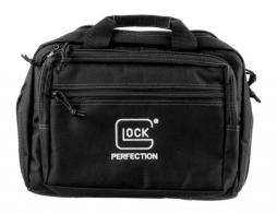 Glock Double Pistol Case with Black Finish, 5 Internal Mag Holders & Carry Handle 12.50" x 9.50" x 4.50" Exterior Dimens - AP60300 Glock Double Pistol Case with Black Finish, 5 Internal Mag Holders & Carry Handle 12.50" x 9.50" x 4.50" Exterior Dimens - AP60300