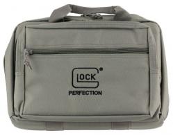 Glock Double Pistol Case with Gray Finish, 5 Internal Mag Holders & Carry Handle 12.50" x 9.50" x 4.50" Exterior Dimensi - AP60301