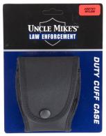 Uncle Mikes Duty Cuff Case Nylon Black - 88781 Uncle Mikes Duty Cuff Case Nylon Black - 88781