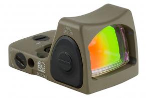 Trijicon RMR Type 2 1x 3.25 MOA LED Illuminated Adjustable Red Dot Flat Dark Earth Cerakote - 700696 Trijicon RMR Type 2 1x 3.25 MOA LED Illuminated Adjustable Red Dot Flat Dark Earth Cerakote - 700696