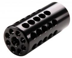 Tactical Solutions X-Ring 10/22 22 LR Compensator 1/2"-28 tpi Black Gloss Steel