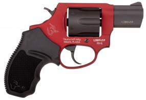 Taurus 856 Ultra-Lite Black/Red 38 Special Revolver - 2856021ULC13
