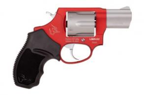 Taurus 856 Ultra-Lite Stainless/Red 38 Special Revolver - 2856029ULC13
