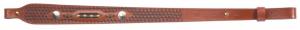 Browning Buffalo Nickel with Basket Weave 25.5"-28" x Not Included Swivel Leather Brown - 122602