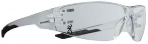 Browning Shooters Flex Glasses Clear Lens w/Black Temple - 12761