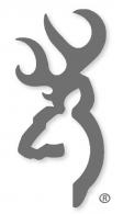 Browning Buck Mark Decal 6" Charcoal Gray