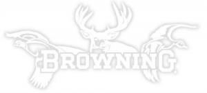 Browning 3922601247 All Seasons Decal 12" White - 173