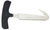 Browning Game Reaper 3.75" 440C Stainless Steel Gut Hook/Saw Rubber - 322926