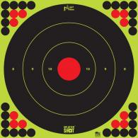 Pro-Shot SplatterShot Self-Adhesive Paper Bullseye Black/Green 5 Pack - LONGRANGE172 Pro-Shot SplatterShot Self-Adhesive Paper Bullseye Black/Green 5 Pack - LONGRANGE172