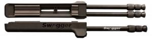 SWAGGER LLC Hunter Bipod 9.75-41.25" Polymer Black