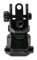 Kriss USA Flip Up Rear Sight AR-15 Black Low Profile Polymer