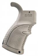 FAB Defense AGR-43 Ergonomic Pistol Grip AR-15 Flat Dark Earth Polymer w/Rubber Overmold - FX-AGR43T