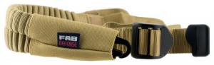 FAB Defense One Point Tactical Sling 23.6" x 1.18" None Included Swivel Elastic Flat Dark Earth - FX-BUNGEET FAB Defense One Point Tactical Sling 23.6" x 1.18" None Included Swivel Elastic Flat Dark Earth - FX-BUNGEET