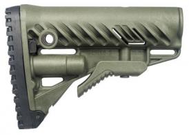 FAB Defense GLR-16 Buttstock OD Green Synthetic for AR15/M16 - FX-GLR16G