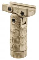 FAB DEFENSE T-FL 7-Position Vertical Foregrip Polymer Flat Dark Earth - FX-TFLT