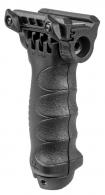 FAB DEFENSE T-Pod G2 Quick Release Bipod Forend Grip Polymer Black/Aluminum Black - FX-TPODG2QR