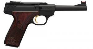 Browning Buck Mark Challenge 22 LR, 5.5" Barrel, Black, Rosewood Grip, 10 Rounds - 051519490