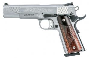 Smith & Wesson 1911 .45 ACP 5" Engraved Frame & Slide 8+1 - 10270 Smith & Wesson 1911 .45 ACP 5" Engraved Frame & Slide 8+1 - 10270