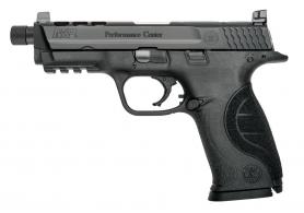 Smith & Wesson M&P 9 Double Action 9mm 4.25" Ported Threaded Barrel 17+1 Black Intercha - 10267