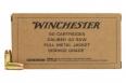 Main product image for Winchester Ammo Service Grade 40 S&W 165 GR Full Metal Jacket Flat Nose 50 Bx/ 10 Cs