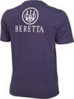 Beretta USA TS6216141605 Beretta Logo Short Sleeve T-Shirt Navy Cotton Medium - 86