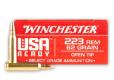 Winchester USA Ready Hollow Point 223 Remington Ammo 62 gr 20 Round Box - RED223