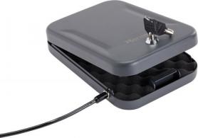 Hornady Standard Lock Box Key Entry Black Steel Large - 95200 Hornady Standard Lock Box Key Entry Black Steel Large - 95200