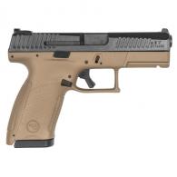 CZ-USA P-10 C 9mm Luger 4" 15+1 Flat Dark Earth Black Steel Slide Flat Dark Earth Polymer Grip Reversible Mag Release Nigh - 91532 CZ-USA P-10 C 9mm Luger 4" 15+1 Flat Dark Earth Black Steel Slide Flat Dark Earth Polymer Grip Reversible Mag Release Nigh - 91532