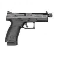 CZ-USA P-10 C 9mm Double Action 4.61 17+1 Polymer Grip Polymer Frame Nitride - 91533