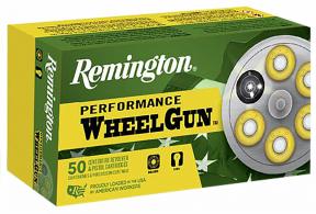 Remington Ammunition Performance WheelGun 38 S&W 146 gr Lead Round Nose (LRN) 50 Bx/ 10 Cs - 22278