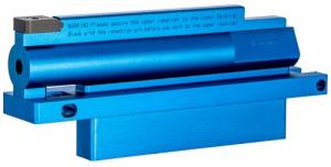 NCStar Upper Receiver Block Aluminum Blue Anodized - VTARUVB