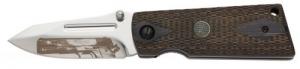 Browning 1911 Autoloading Pistol John M Browning 2.75" 8Cr13MoV Stainless Steel Checkered Hardwood Scales