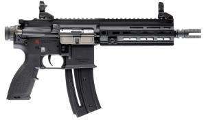 Heckler & Koch H&K HK416 Pistol .22 LR 8.50 10+1 Black Black Polymer Grip