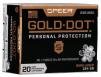 Speer Ammo Gold Dot Personal Protection 9mm 124 GR Hollow Point 20 Bx/ 10 Cs Speer Ammo Gold Dot Personal Protection 9mm 124 GR Hollow Point 20 Bx/ 10 Cs