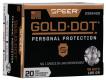 Main product image for Speer Ammo Gold Dot Personal Protection .45 ACP 185 GR Hollow Point 20 Bx/ 10 Cs
