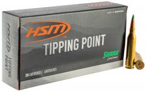 HSM Tipping Point 6.5 Creedmoor 130 gr Sierra GameChanger 20 Bx/ 25 Cs