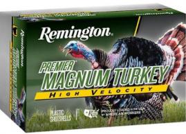 Remington Premier High-Velocity Magnum Turkey Lead Shot 12 Gauge Ammo 5 Round Box - 2
