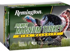 Remington Premier High-Velocity Magnum Turkey Lead Shot 12 Gauge Ammo 5 Round Box - 2