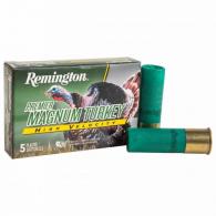 Main product image for Remington Ammunition PHV12M5A Premier High-Velocity Magnum Turkey 12 GA 3" 1 3/4 oz 5 Round 5 Bx/0 Cs