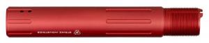 Strike Receiver Extension Tube AR Pistol Platform Red Anodized Aluminum AR Carbine - ARCARPRESLICKRED
