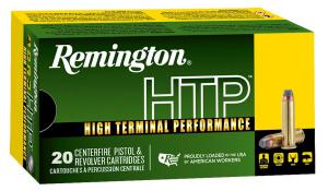 Remington HTP Jacketed Hollow Point 357 Magnum Ammo 20 Round Box - 2 Remington HTP Jacketed Hollow Point 357 Magnum Ammo 20 Round Box - 2