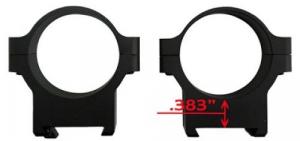 CZ-USA CZ 550/557 Scope Rings 30mm Ring Set Low Aluminum Black Matte - 40011