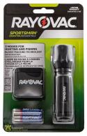 Rayovac SPBT3AAA Blood Tracker Sportsman Essentials White LED 18/5 Lumens AAA (3) Battery Black Anodized Aluminum Body - 111