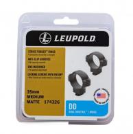 Leupold Dual Dovetail Rings Dovetail 35mm Medium Black Matte - 174326 Leupold Dual Dovetail Rings Dovetail 35mm Medium Black Matte - 174326