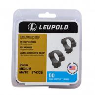 Leupold Dual Dovetail Rings Dovetail 35mm Medium Black Matte - 174326