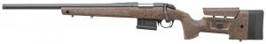 Bergara B-14 HMR 308 Win 5+1 20 Matte Blued Black Speckled Brown Adjustable Cheekpiece Mini Stock Left Hand