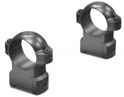 Leupold Ringmount Rings Dovetail CZ 550 1" Medium Black Matte - 177359