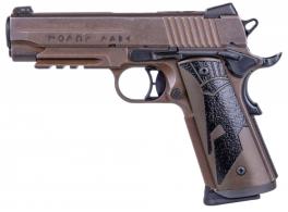 Sig Sauer 1911 Carry Spartan II .45 ACP Single 4.2 8+1 Black Spartan II Grip Distressed Coyote Stainless Stee